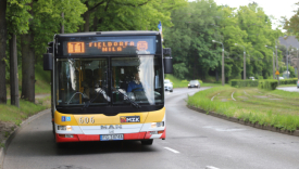 zawieszenie linii tramwajowej numer 4 gorzow przebudowa torowiska ulica pomorska zastepcza komunikacja autobusowa utrudnienia dla pasazerow