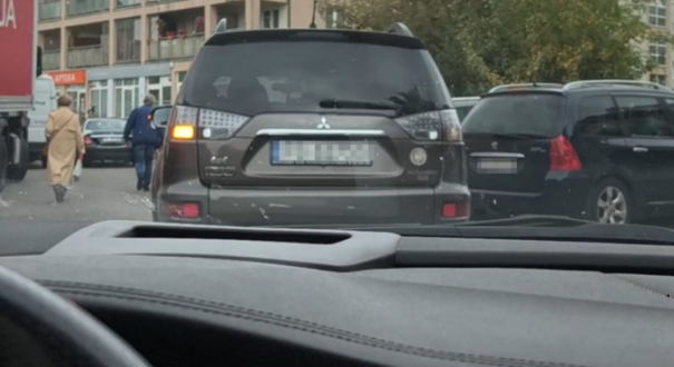 obywatelskie zatrzymanie pijanego kierowcy mitsubishi interwencja policji ulica kosciuszki Gorzow