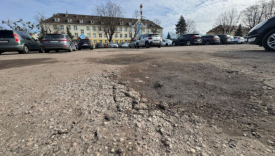 przetarg na przebudowe parkingu przy starostwie ul Rejewskiego Gorzow brakujace srodki w budzecie oferty firm budowlanych