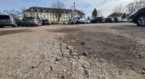 przetarg na przebudowe parkingu przy starostwie ul Rejewskiego Gorzow brakujace srodki w budzecie oferty firm budowlanych