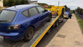 pijany 17 latek za kierownica mazda brak uprawnien poszukiwane dziewczyny interwencja policja stare kurowo