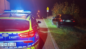 policyjna kontrola drogowa pijany kierowca audi zatrzymany narkotyki policja strzelce krajenskie gorzow