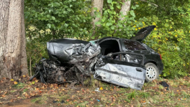 wypadek drogowy zderzenie czolowe audi i iveco przyleg kierowca pod wplywem narkotykow zlamanie zakazu policja strzelce krajenskie gorzow