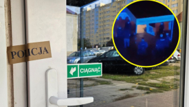 nocny nalot policji na nielegalne kasyno w dawnym warzywniaku ulica Matejki osiedle Staszica Gorzów zabezpieczone automaty do gier i sprzęt
