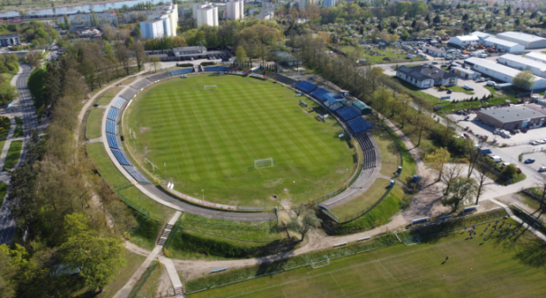 stadion piłkarski przy ulicy Olimpijskiej w Gorzowie za 45 milionów złotych