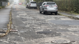 remont ulicy Brackiej Gorzów inwestycja drogowa przebudowa jezdni nowy asfalt kanalizacja deszczowa oświetlenie brakujący chodnik dom seniora