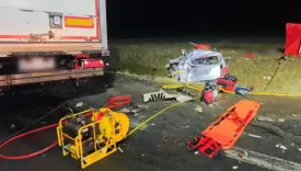 Miał 12 sekund na reakcję. Wjechał ciężarówką w forda, zginęły trzy osoby